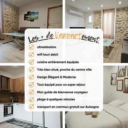 Confort A 2 Pas Du Centre Appartement Aubagne
